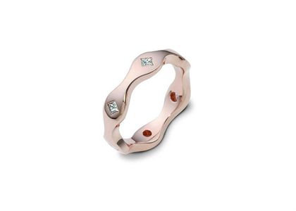 Rose Gold Plated | Anniversary Rings